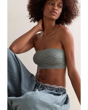 Intimately By Free People Smooth Talking Lace Bandeau By - Grey