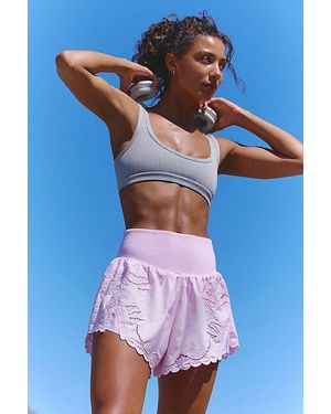 Fp Movement Carpe Diem Eyelet Shorts - Blue