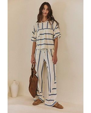 free-est Nolan Pant Set By - Natural