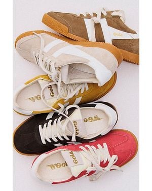 Gola Elan Suede Sneakers - Brown