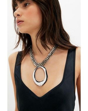 Free People Sienna Pendant Necklace - Black