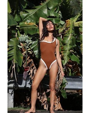KYA SWIM Kelea Assymetrical One-Piece By - Green
