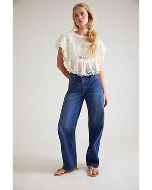 AMO Jeans Amo Christie High-Rise Jeans - Blue