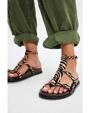 Jeffrey Campbell Minnow Footbed Sandals - Green