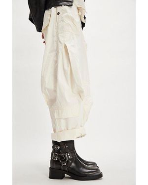 Pavement Zevil Moto Boots By - White