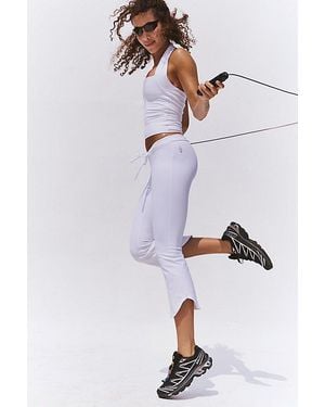 Fp Movement Epic Kick Cropped Flare Pants - White