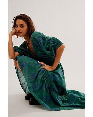 Free People Golden Hour Maxi Dress - Green