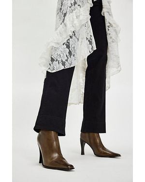 Jeffrey Campbell Sweet Talker Snip Toe Boots By - White