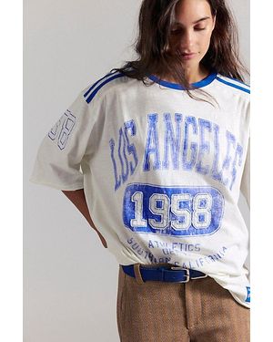 Sunday Market City Tee - Blue