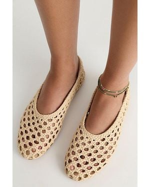 Sam Edelman Shira Woven Flats By - White