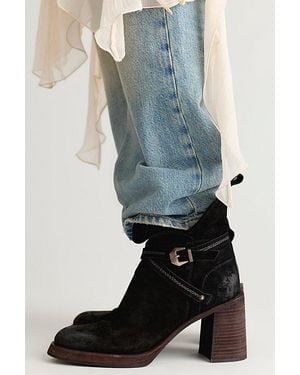 Free People Landry Platform Boots - Blue