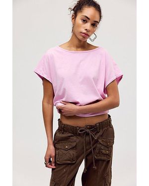 Free People Peggy Tee - Red