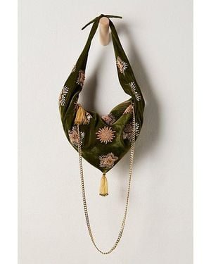 Olivia Dar Beaded Scarf Bag - Multicolour