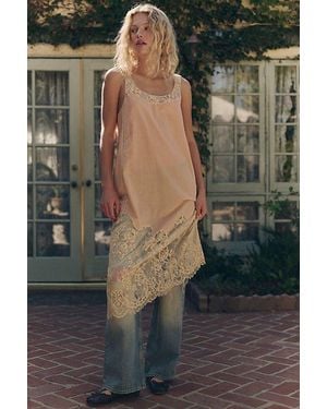 Intimately By Free People Finally Found It Midi Slip Dress By - Black
