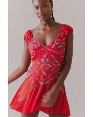 Bali Juliet Embroidered Mini Dress
