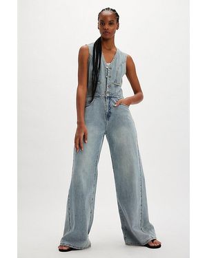 One Teaspoon Love Machine Jumpsuit - Blue
