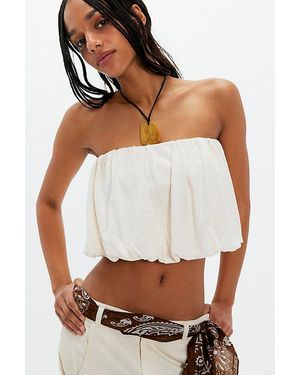 Free People Lena Semiprecious Stone Necklace - Natural