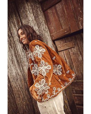 Free People Mia Jacket - Brown