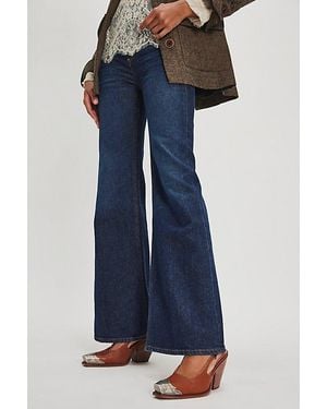 Free People Brayden Slingback Heels - Blue