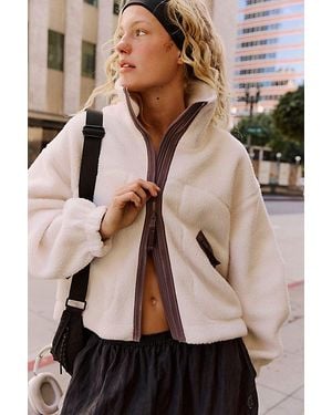 Fp Movement Hit The Slopes Funnel Neck Fleece Jacket - Black