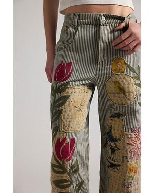 Free People Holland Boyfriend Jeans - Multicolour