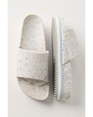Fleks East Beach Platform Slides - Grey