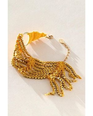 Ariana Ost Jinx Beaded Anklet - Metallic