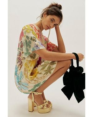 Free People Robe Courte Jewel - Multicolor