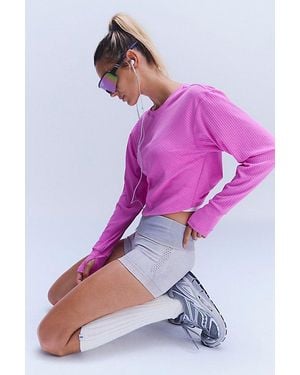 Fp Movement Tempo Knotty By Nature Uv Protection Long Sleeve - Purple