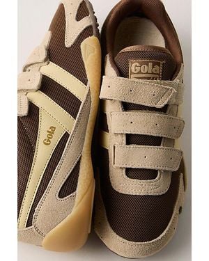 Gola Connect Strap Sneakers - Natural