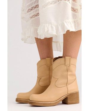 Jeffrey Campbell Sleepy Cowboy Ankle Boots By - Blue