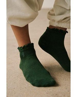 Fp Movement Movement Classic Ruffle Socks - Green