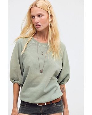 Free People Better On Sweatshirt - Green