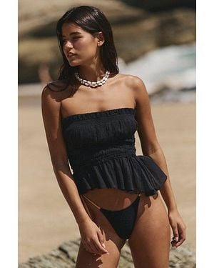 free-est Daybreak Cotton Tube Top By - Black