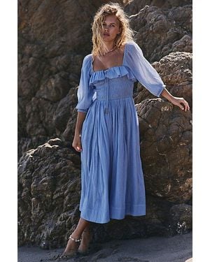 free-est Oasis Midi Dress By - Black