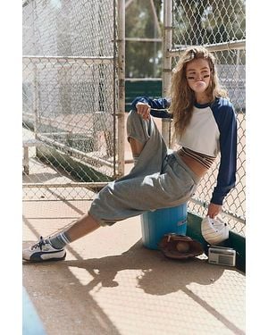 Fp Movement Hot Shot Cropped Baseball Layer - Gray
