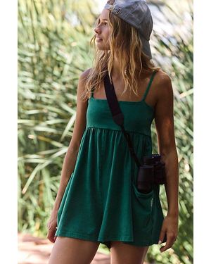 Fp Movement Hot Shot Strappy Romper - Green