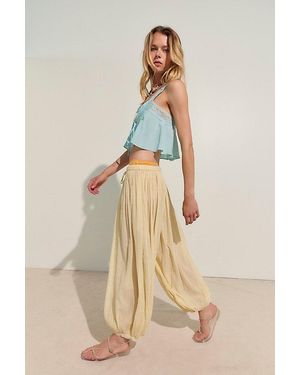 free-est Playa Party Balloon Trousers By - Natural