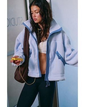 Fp Movement Hit The Slopes Funnel Neck Fleece Jacket - Gray