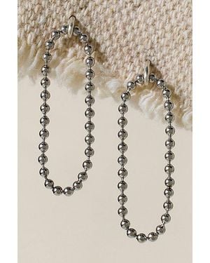 Kozakh Lata Earrings - Natural
