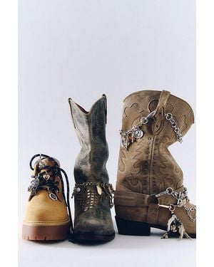Free People Chainmail Bandana Boot Swag - Natural