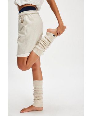 Free People Cable Leg Warmers - White