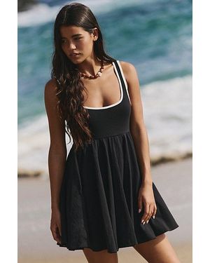 free-est Prescott Cotton Mini Dress By - Black