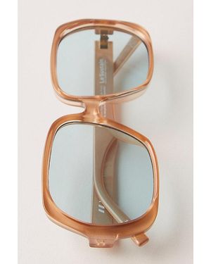 Le Specs Polydisco Oversized Sunglasses - Blue