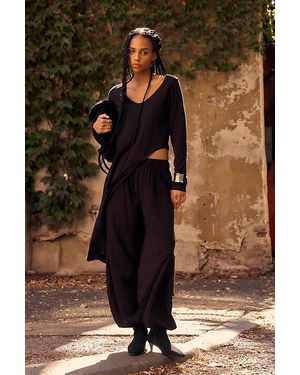 free-est Meena Pant Set By - Brown