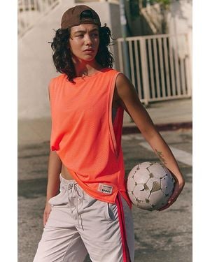 Fp Movement Penny Mesh Tank - Red