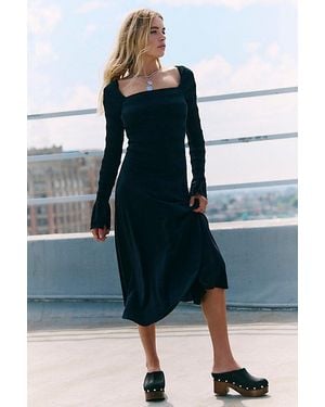 Free People Kiera Midi Dress - Black