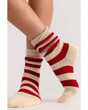 Thunders Love Nautical Turn Socks - Red