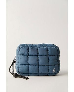 Fp Movement Quilted Mini Case - Blue