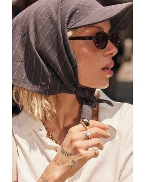 Clyde Ellie Brimmed Scarf Hat By - Pink